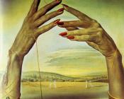 萨尔瓦多 达利 : 充满热情的女人(手)